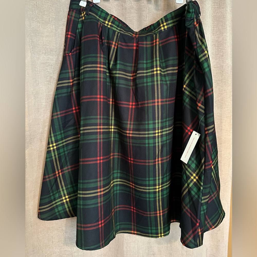 ModCloth Plaid Skirt